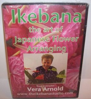 Ikebana The Art of Japanese Flower Arranging DVD Vera Arnold Floral