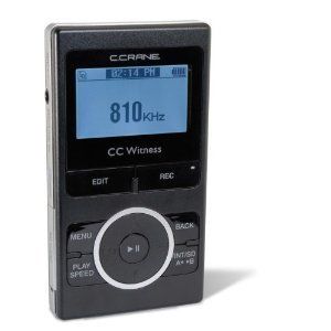 CC Witness 2GB Digital Recorder  Players with Am FM