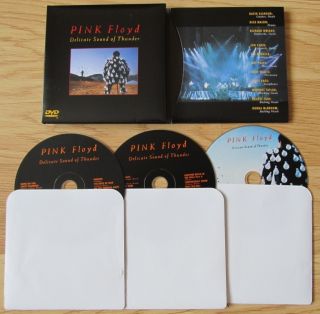 PINK FLOYD DELICATE SOUND OF THUNDER 2 CD DVD