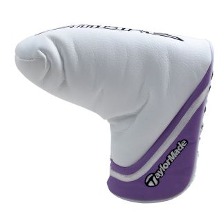 TaylorMade White Smoke Blade Putter Headcover Head Cover Purple New