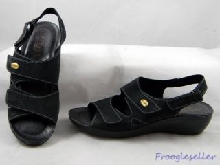 Fly Flot Italian Comfort womens slingback sandal wedges shoes 8 5 M