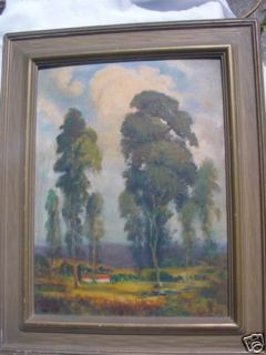California Plein Air Painting by Mary Foulds Hall