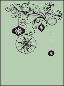Ornament Embossing Folder by CraftsToo CTFD3073 for All Machines