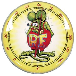  Rat Fink Round Thermometer