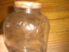 vintage folger s glass jar i picked up this neat vintage jar at an