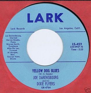  45 Yellow Dog Blues 1958 Hot Folk Blues Instrumental M USA