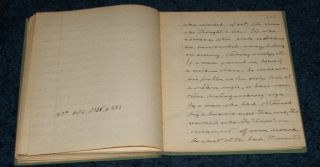 Omaha Indians Handwritten Manuscript Book Native RARE