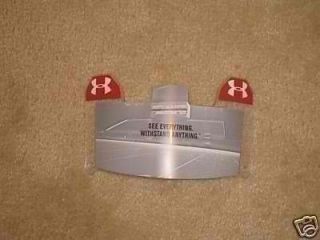 Under Armour Football Eyeshield Visor Decals New Colors
