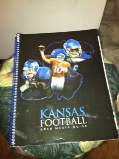 Kansas University 2012 Football Media Guide