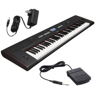Yamaha Piaggero NPV80 76 Key Portable Keyboard Bonus Pak
