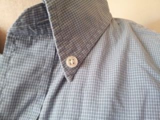 Brooks Brothers Gingham Check Plaid Oxford Dress Shirt Size 16 33