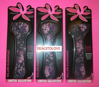 New Foot Petals Killer Kushionz Denim Floral Limited Edition 3 Pairs