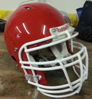 Riddell Revolution Adult Football Helmet   Red   Large