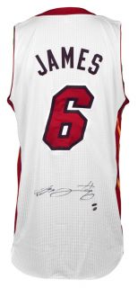 Signed Lebron James Authentic Jersey Upper Deck Certified