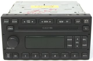 2001 2002 2003 2004 Ford Escape Factory 6 Disc Changer CD Player Radio