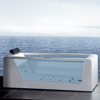 AM152 Platinum Whirlpool Tub Freestanding Bathtub Fixture White