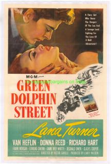  Movie Poster Original Folded 27x41 Fine lb 1948 Lana Turner