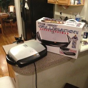 George Foreman GRP4 Next Grilleration Removable Plate Grill