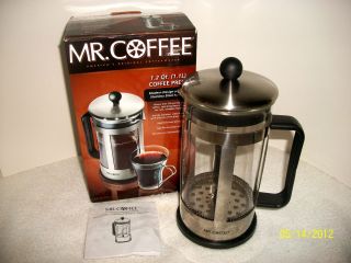 Mr. Coffee French Coffee Press 1.2 Qt Indulgence Kit (2009 Sunbeam) CI