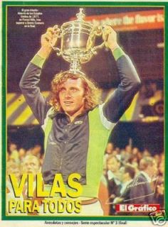 Tennis Guillermo Vilas Forest Hills Special Mag 3