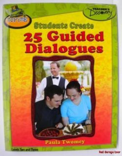  Students Create 25 Guided Dialogues BOOK CD Foreign Language Study