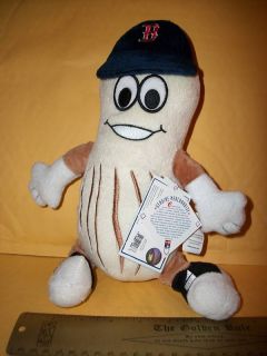  Red Sox Plush Soft Peanut Toy Forever Collectibles MLB Baseball