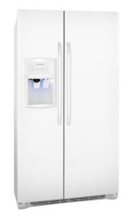 NEW Frigidaire White 26 Cu. Ft. Side by Side Refrigerator FFHS2622MW