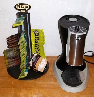 Flavia Fusion Drink Station J10NBK Coffee Espresso w 58 Flavor Packets