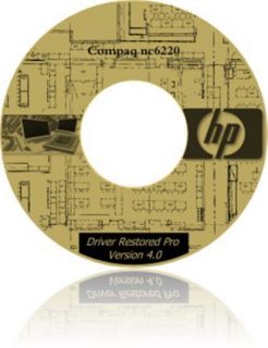 HP Compaq NC6220 Drivers SP2 Recovery Restore Disc