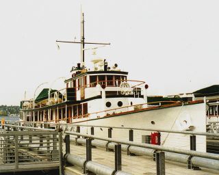 The company yacht THEA FOSS was designed by famed Seattle naval