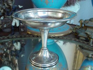 Alvin Sterling Silver Art Deco Compote Footed Bowl 180g Scrap or
