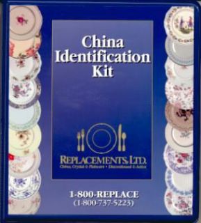 Replacements China Pattern ID Kit Book 2 Notebook