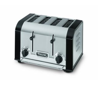 Viking 4 Slot Toaster Black NEW