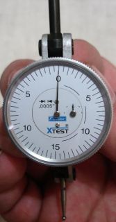 Fowler 1 XTest .0005 Dial Indicator Machinist Tool X Test X Test 52