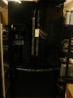 Samsung Black French Door 26 CU ft Refrigerator RF268ABBP