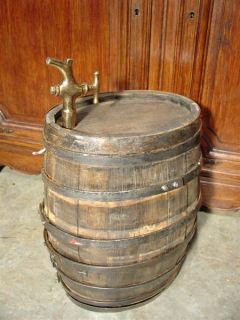 small antique french wine barrel a shipping price 150 00 usd domestic