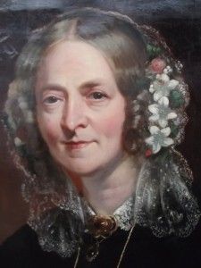 Large 1875 Oil Painting Portrait Florence Nightingale