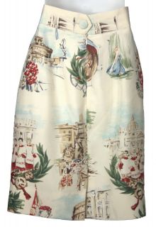 Moschino Couture Cruise Me Baby Skirt 40 6 Rome Italy Scenes Scenic