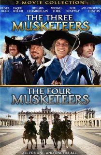 The Three Musketeers The Four Musketeers Two New DVD