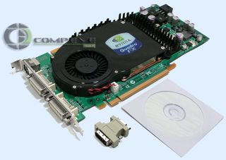 NVIDIA Quadro FX3450 FX 3450 Video Card PCI E SLI T9099