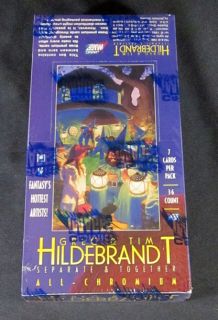 1995 Comic Images Hildebrandt Brothers All Chromium Trading Card Box