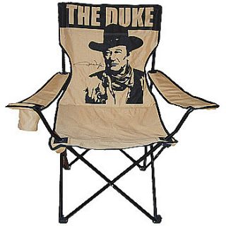  John Wayne The Duke Camp & Sports Chair   Folds Easily w/ Cup Holder