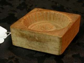 Item #5656 Autique Hand Carved German Butter Mold