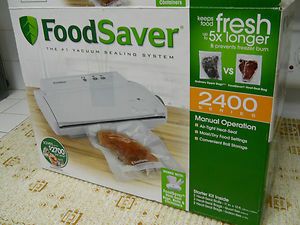 Food Saver Vacuum Sealer Machine 2400 Series 152