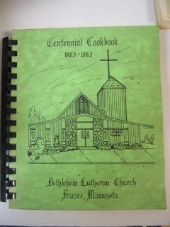 Bethlehem Lutheran Church Frazee Minnesota MN Centennial 1883 1983