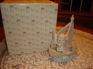 Precious Moments This Land Is Our Land Figurine 1992 527386 G Clef