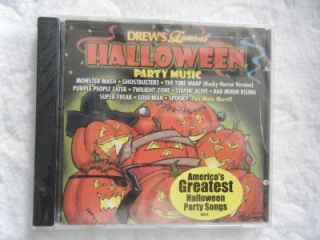  Halloween Party Music CD NIP Americas Greatest Party Songs