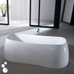 pair with a freestanding tub filler for a stylish look