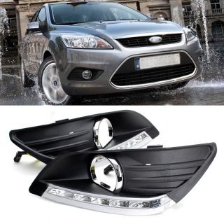  Daytime Running Light Replacement for Ford Focus 09 11 MK2 Facelift
