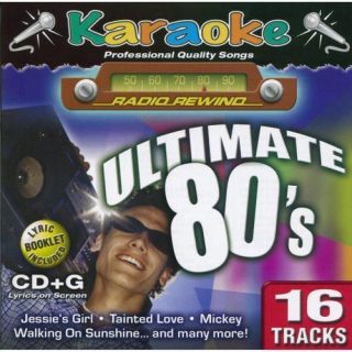 Ultimate 80s Karaoke CD G Karaoke Bay 16 Songs New CD The Police